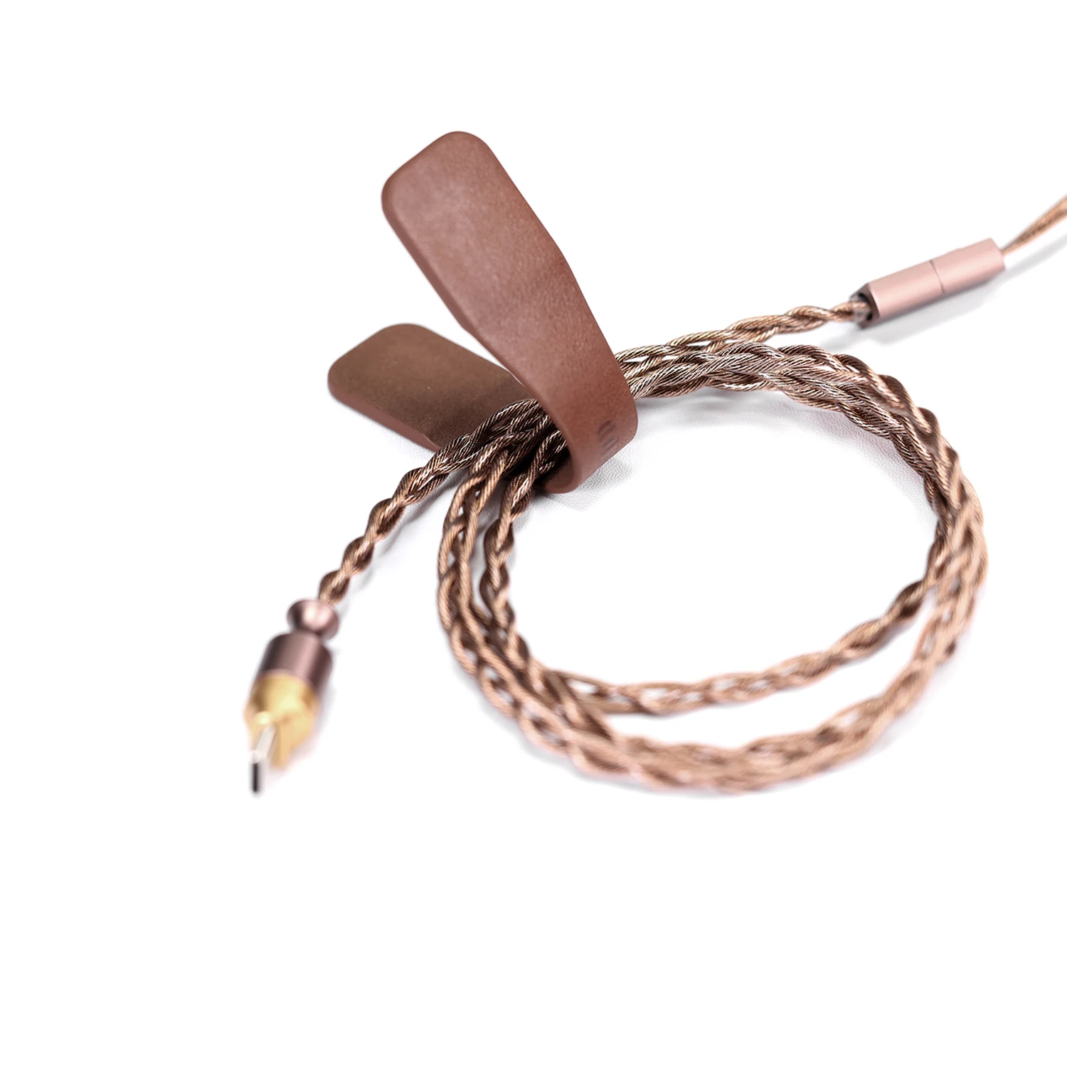 DD ddHiFi C10D Magnetic Cable Clip / Organizer, Imported First Layer Cowhide with Oil Wax Surface Treatment