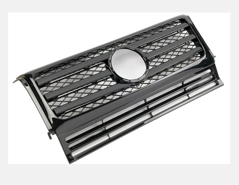 

Центральная сетчатая решетка переднего бампера для G-класса W463 G55, гоночные решетки, автоаксессуары, внешний тюнинг