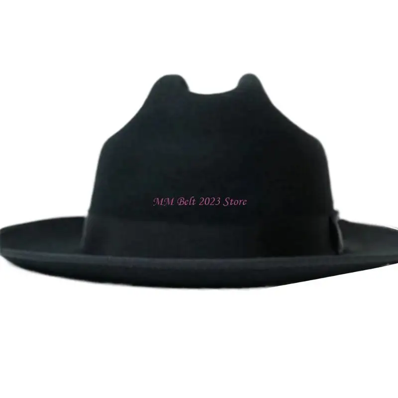 49me-decors-gentleman-hat-woven-belt-hat-unisex-dancing-party-hat-for-adult