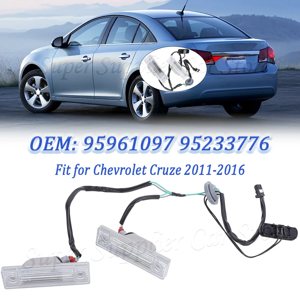 

Для Chevrolet Chevy Cruze Orlando автомобильная лампа заднего номерного знака с переключателем открытия багажника, кнопка блокировки крышки задней двери 95961097