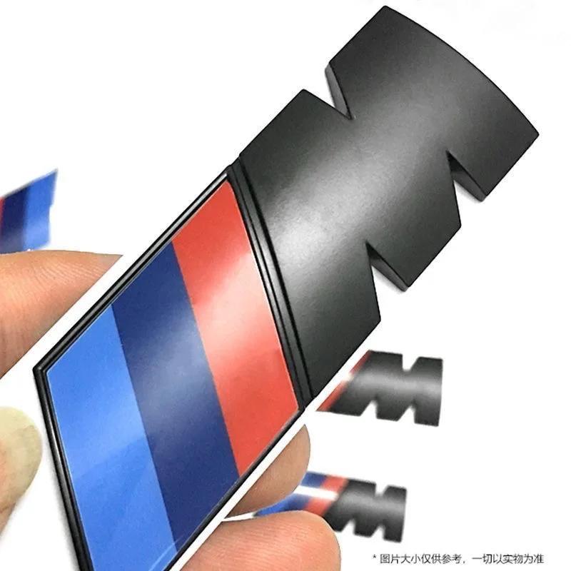 Autocollant en métal pour compartiment à bagages arrière de voiture, autocollant avec Logo pour BMW M 1 3 5 7 Series Power M2 M3 M5 M4 M6 M7 X1 X3 X5 X6 E46 F22 E90