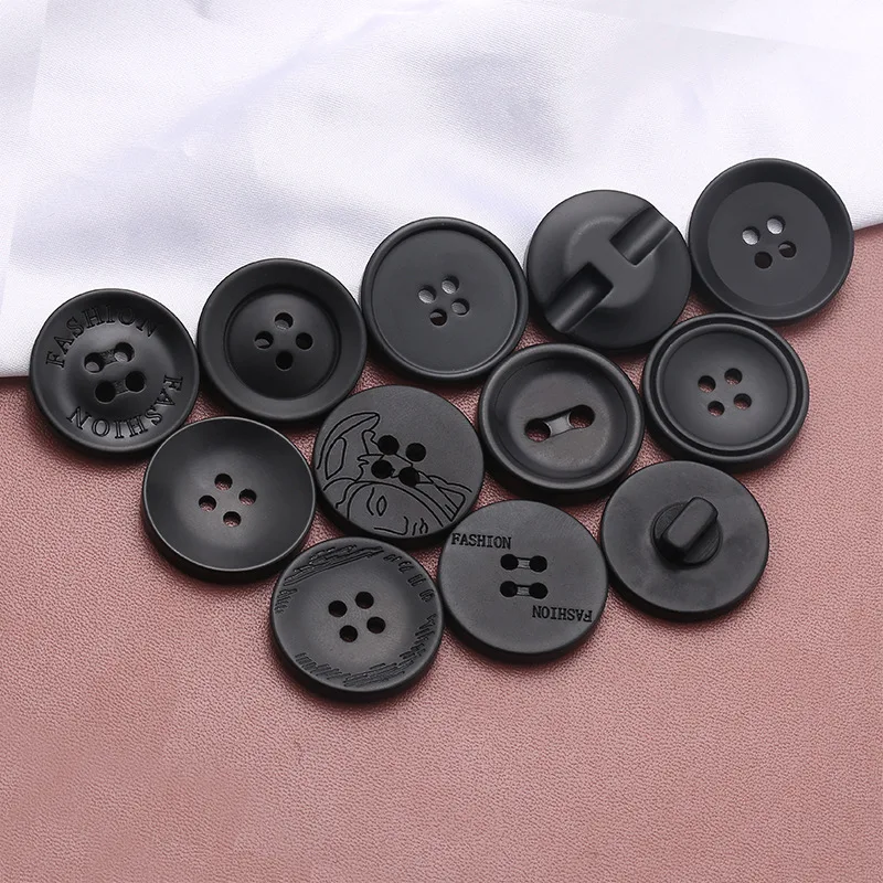 Coat Sewing Buttons For Clothing Sweater Cardigan Decorative Resin Button Garment Scrapbooking Accessories Wholesale 15-30mm