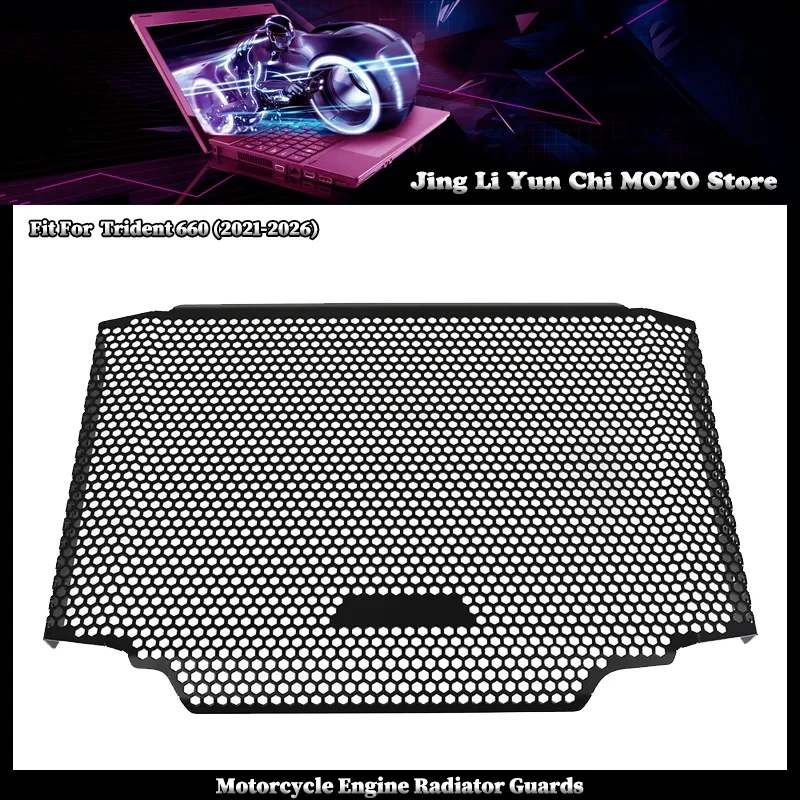 

Fit For TRIUMPH Trident 660 2021-2026 2023 2024 2025 Motorcycle Accessories Radiator Guard Protection Grille Cover Protector