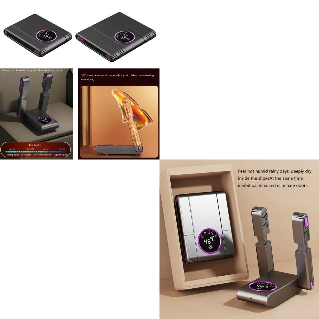 ذكي الموقت مجفف الأحذية التمهيد دفئا طوي قابل للتعديل مجفف التجفيف السريع إزالة الروائح الكريهة معقم مجفف الأحذية #1