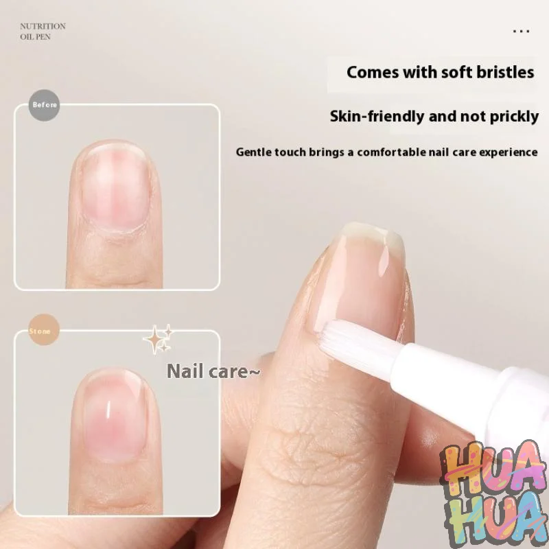 น้ำมันบำรุงเล็บ HUA ปากกาบำรุงเล็บ น้ำมันบำรุงเล็บ 15 กลิ่น 5 มล. เจลทาเล็บ บำรุงผิว ปากกาดูแลเล็บ บำรุงเล็บมือ