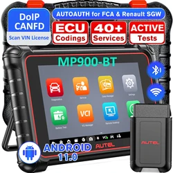 Autel MaxiPRO MP900-BT ECU Coding Automotive Diagnostic Tools MP900BT DoIP/CAN FD OBD2 Car Scan Tool PK MK900-BT MP900E MK900