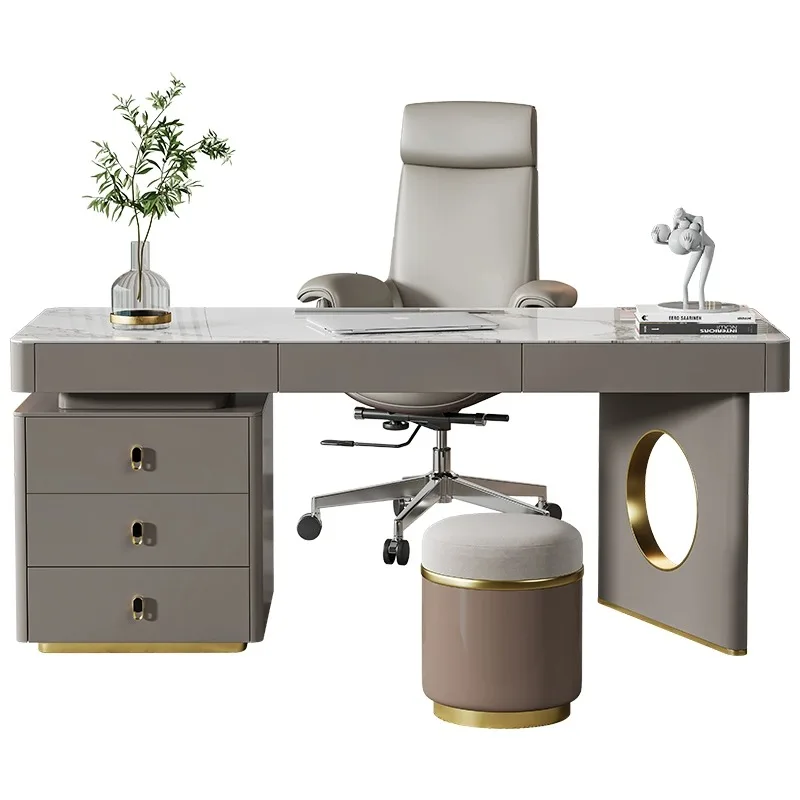 

Skincare baking paint design for slate desk, high-end home office desk, writing desk