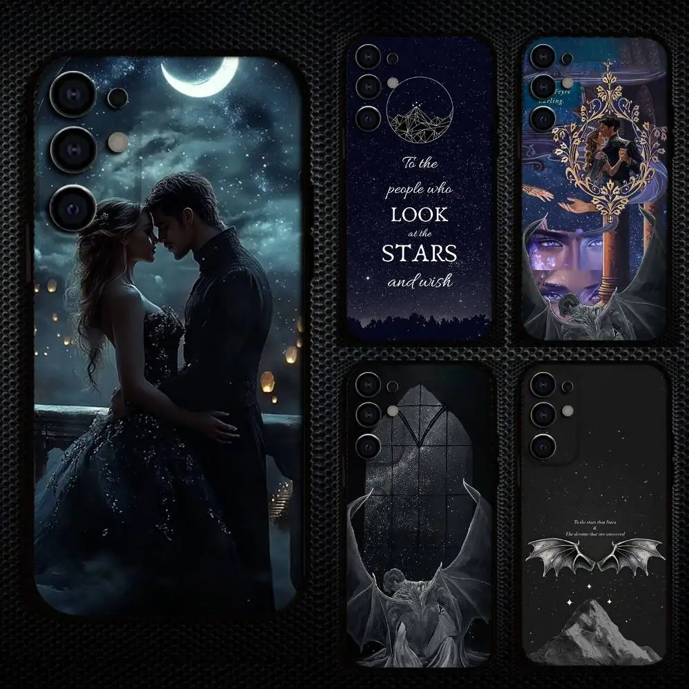 

Acotar A Court Of Mist And Fury Phone Case For Samsung S25,S24,S21,S22,S23,S30,Ultra,S20,Plus,Fe,Lite,Note,10,9,5G Black Cover