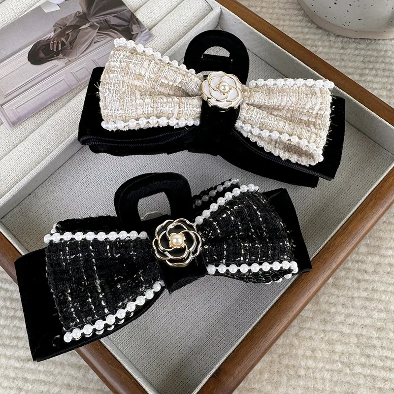 Koreanische Version neuer Trend Blume Bogen Hai Clip Geburtstags feier kreative Haars pange Frauen elegante Haarschmuck Geschenk