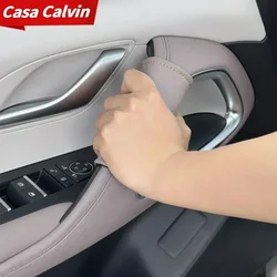 For BYD SONG PRO DMI 2020-2024 Car Door Handle Protective Cover Scratch-proof Pad Dust-proof Interior Modification Accessories