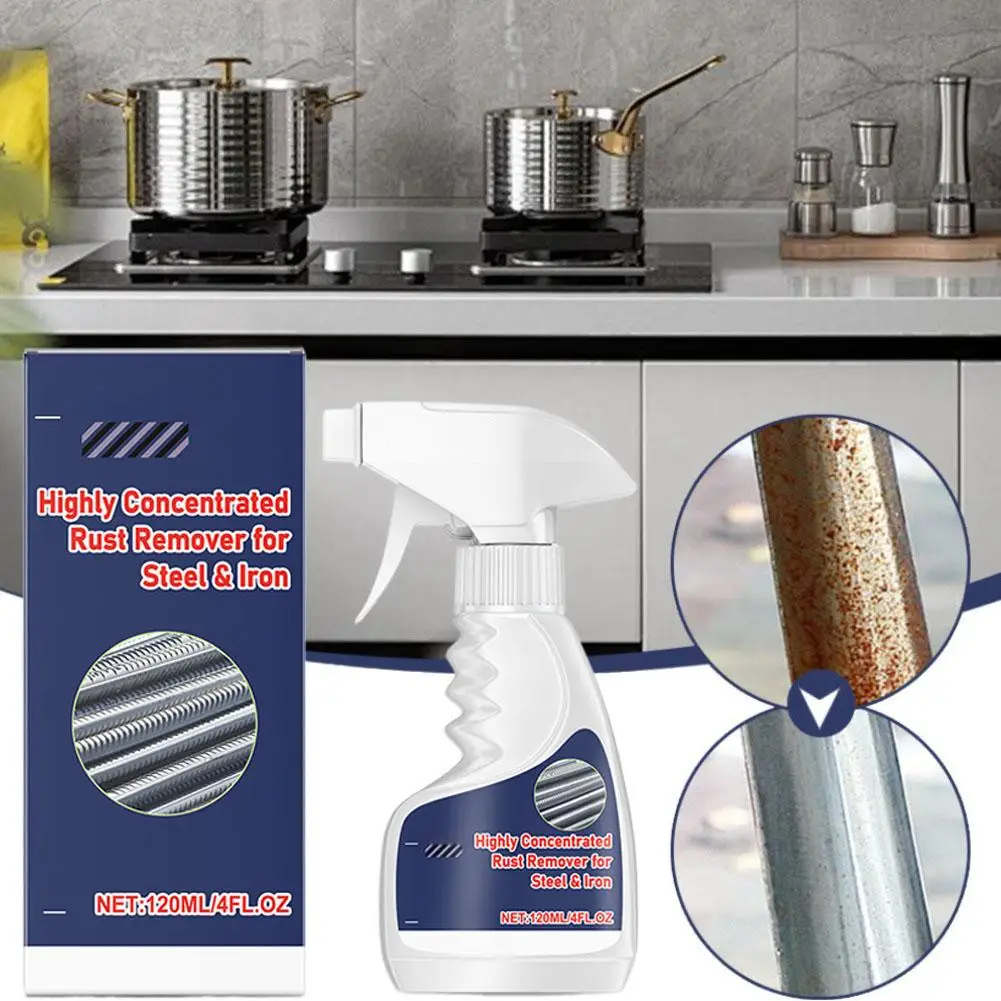 

Спрей для удаления ржавчины с металлических поверхностей, быстродействующая жидкость для удаления ржавчины с стали и железа, для обслуживания автомобилей, аксессуары для очистки арматуры от ржавчины