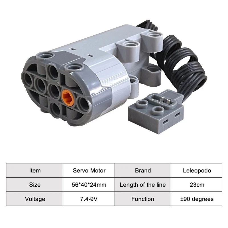 Compatible con el juego mecánico de motor de potencia de coche deportivo LeG de partículas pequeñas, modificación PF, programación de aplicaciones, juego de control remoto