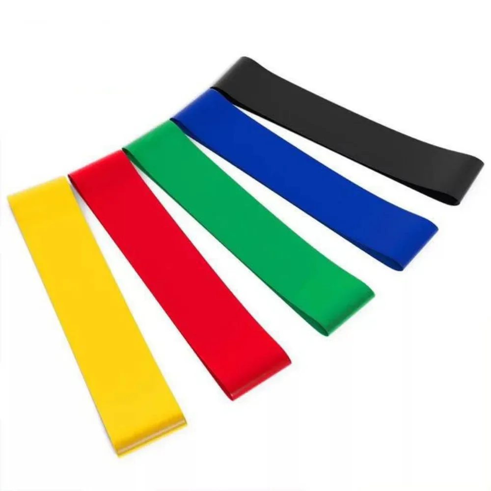 Bandas de resistência de borracha elástica portátil, Crossfit Strap, Fitness, Musculação Equipamento, Yoga, Pilates, Home Gym, Exercício