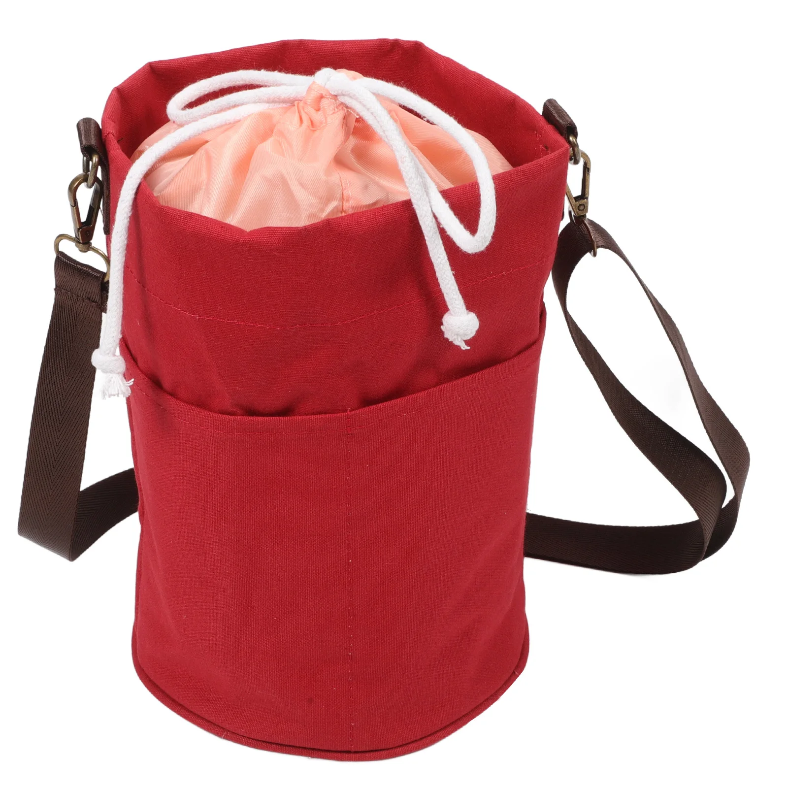 

Durable Portable Yarn Bag Crossbody Organizer Knitting Crochet Storage Sewing Supplies Travel Case Sewing Supplies Storage