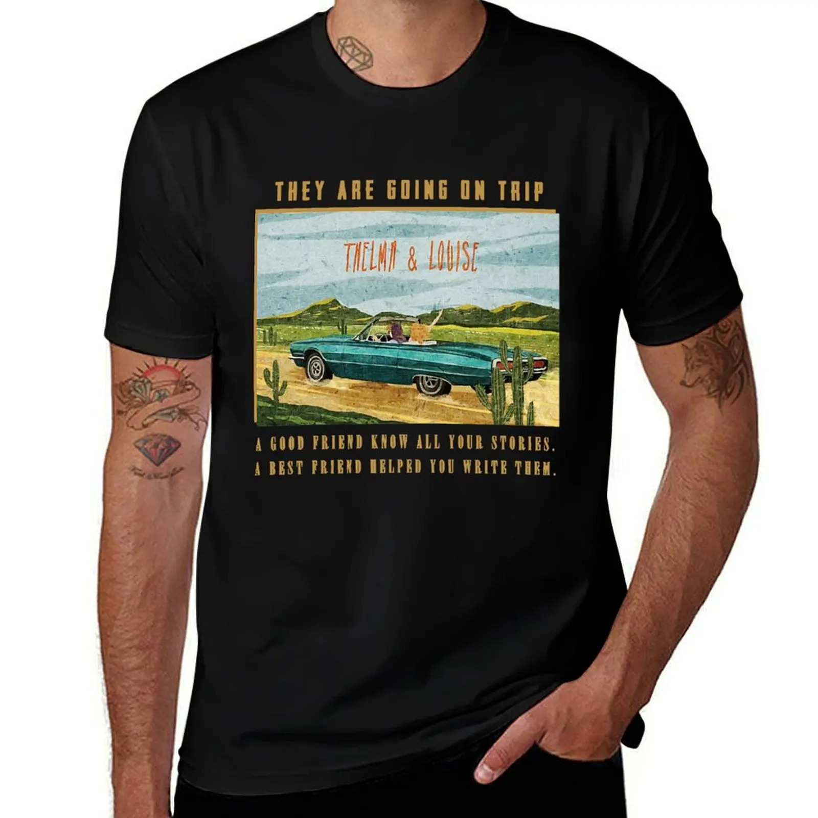 Needed Gifts Thelma Movie Fim LouiseGifts For Music Fans T-Shirt Big Size Crew Neck T-Shirt