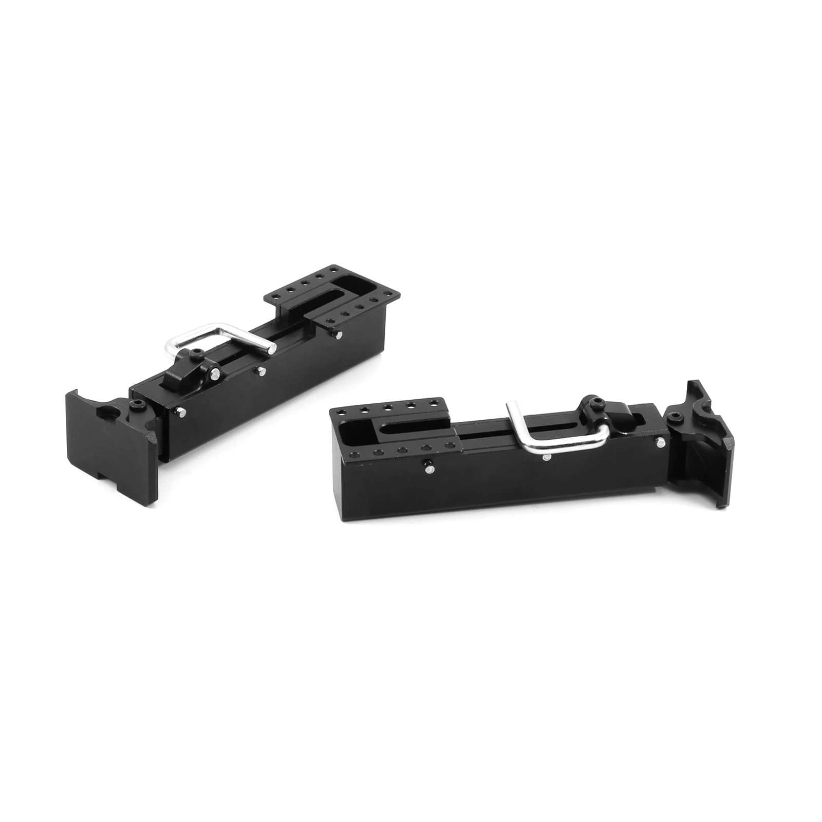 2Pcs/Set Aluminum Alloy Support Leg Landing Gear Replacement For Tamiya Tractor Truck Container Trailer 1/14 RC Car Accessories