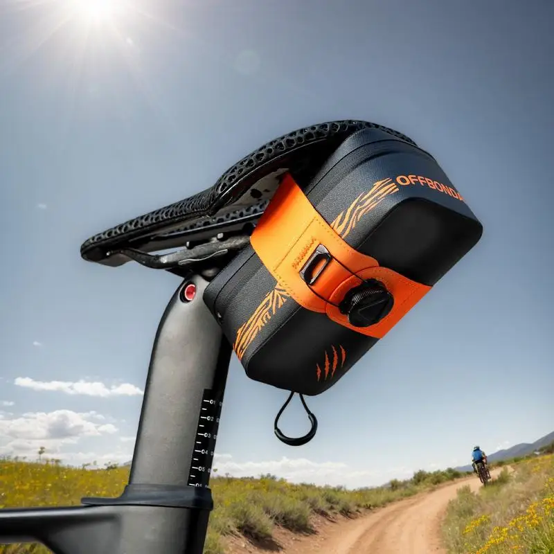 

Сумка-седло для велоспорта, сумка-седло для шоссейного велосипеда, портативный водонепроницаемый органайзер для хранения, удобное крепление, аксессуары для верховой езды