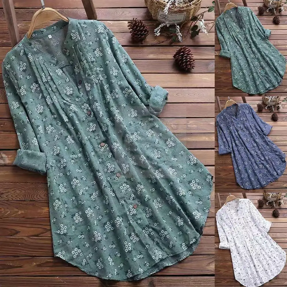 فستان نسائي أنيق وعصري بتصميم فضفاض وطويل للربيع والخريف، إطلالة كاجوال أنيقة، وصول جديد لموسم الربيع والصيف