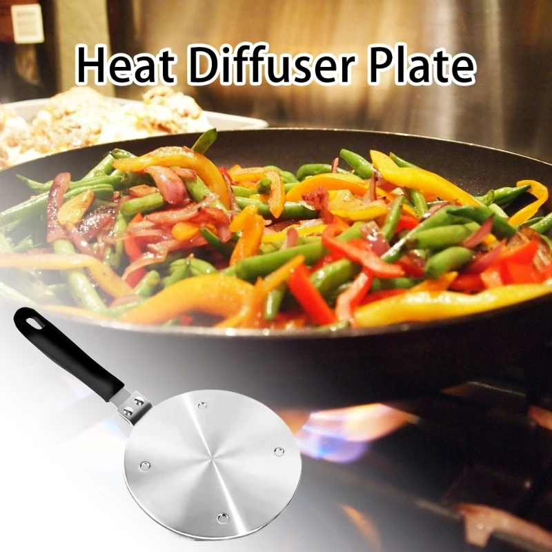M2EE Теплопередающая пластина из нержавеющей стали, распределитель тепла, аксессуары для кухонной утвари, подходит для варочной