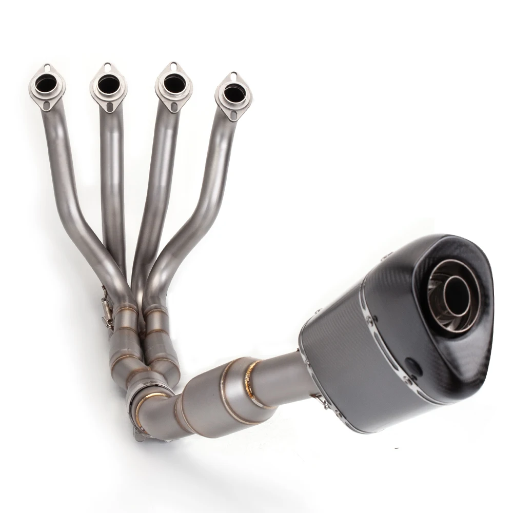 Original High Quality Racing muffler for Ninja ZX6R, ExhaustRacing Line complete system, original position,  2009-2019