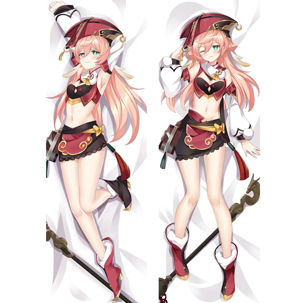 

Anime Dakimakura Game Genshin Impact Yan Fei Hugging Body Pillow Case Yanfei Design Printed Pillow Cover Home Bedding