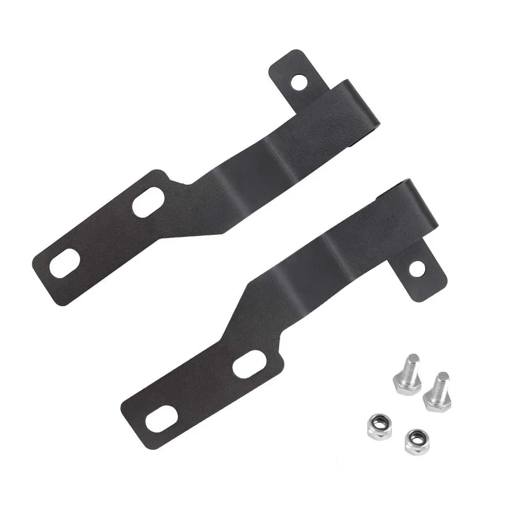 Engine Hood Ditch Light Bracket Cowl Panel LED Pod Work Lamp Mount Holder Clamp For Toyota Tacoma 2005-2015
