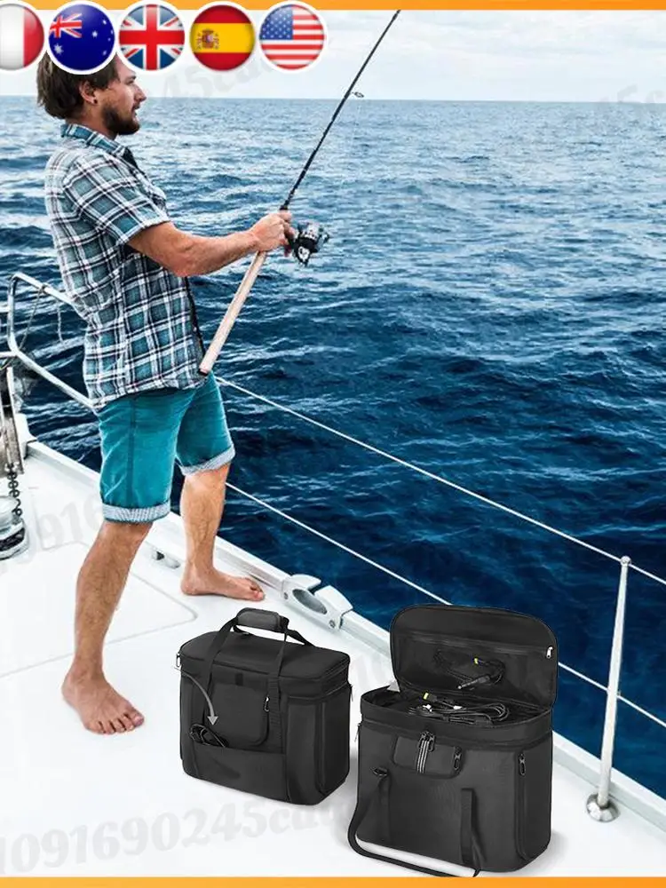 

Carrying Case Portable Power Station Bag Anti-drop Storage Case Protective Case for Ecoflow Delta 3 Plus/Solar Generator Delta 2