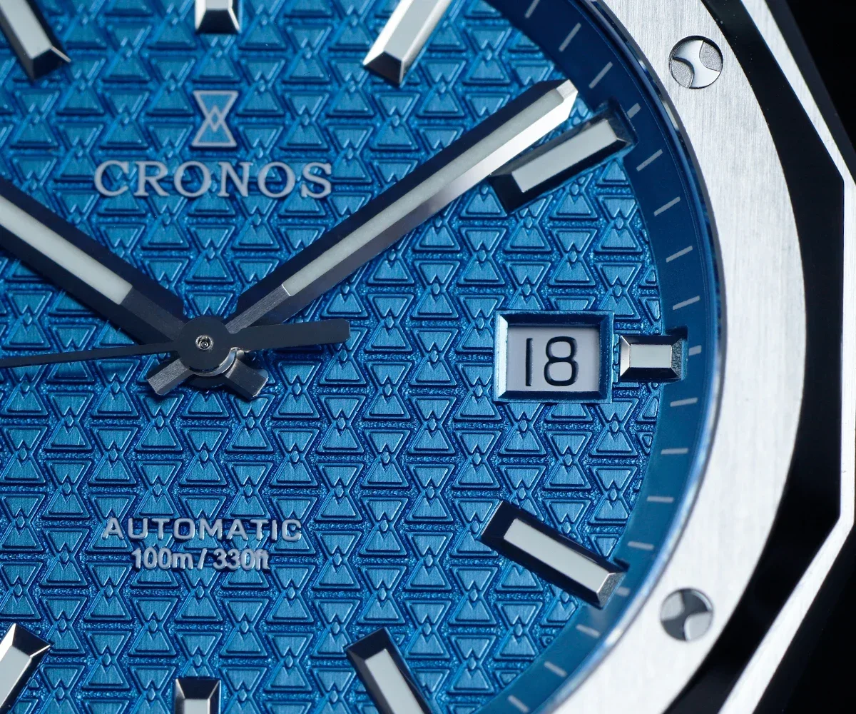 Cronos L6028M V2 Luxury Men Watch 39mm Automatic PT5000 /Miyota