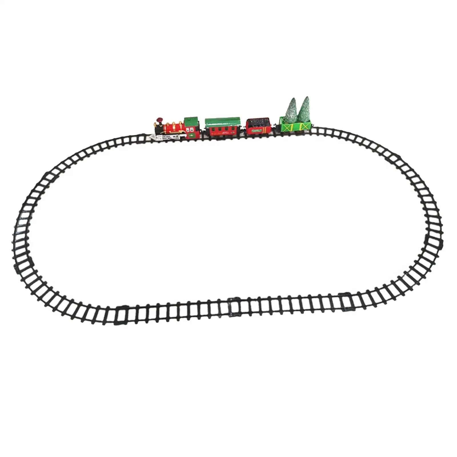 Christmas Train Railway Tracks Toy Kid Toy Electric Train Set Electric Train Toy