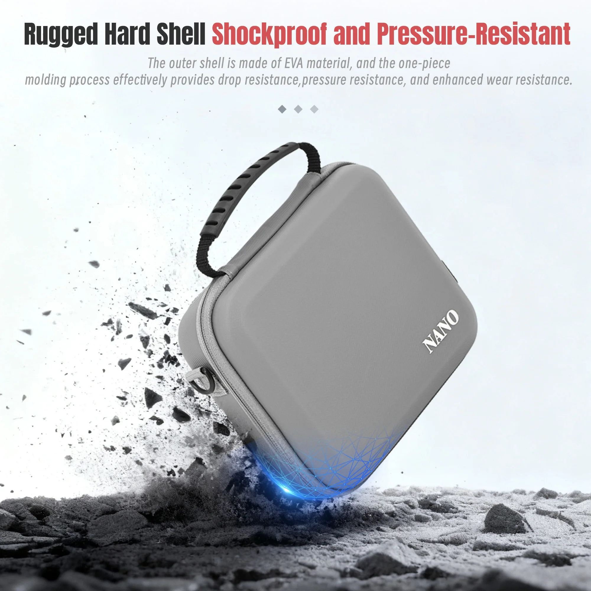 Сумка для хранения STARTRC, чехол из искусственной кожи для DJI Osmo Nano, сумка-органайзер для камеры, универсальный дорожный чехол, сумка на плечо, аксессуар