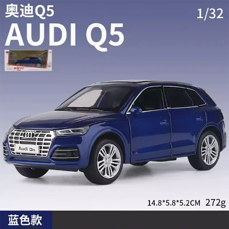 โมเดลรถ Audi A6 A8L/Q5อัลลอยจำลองโมเดลรถยนต์ของเล่นของสะสมจัดแสดงของที่ระลึก