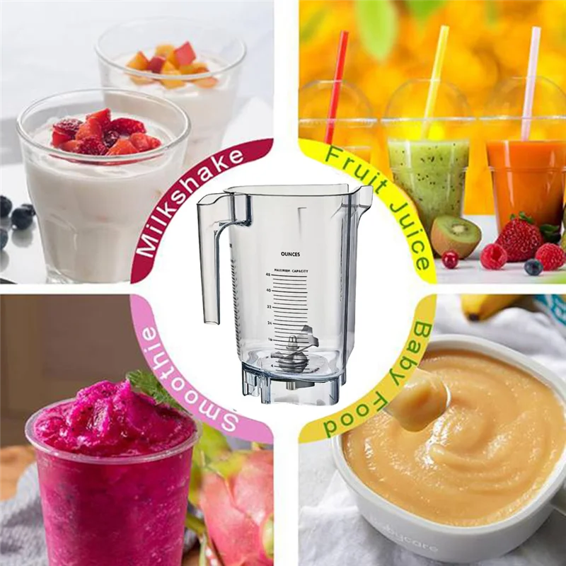 

B88B-For VM0149 VM0122 VM0127 VM0199 Mixing Cup With Knife Smoothie Machine Parts