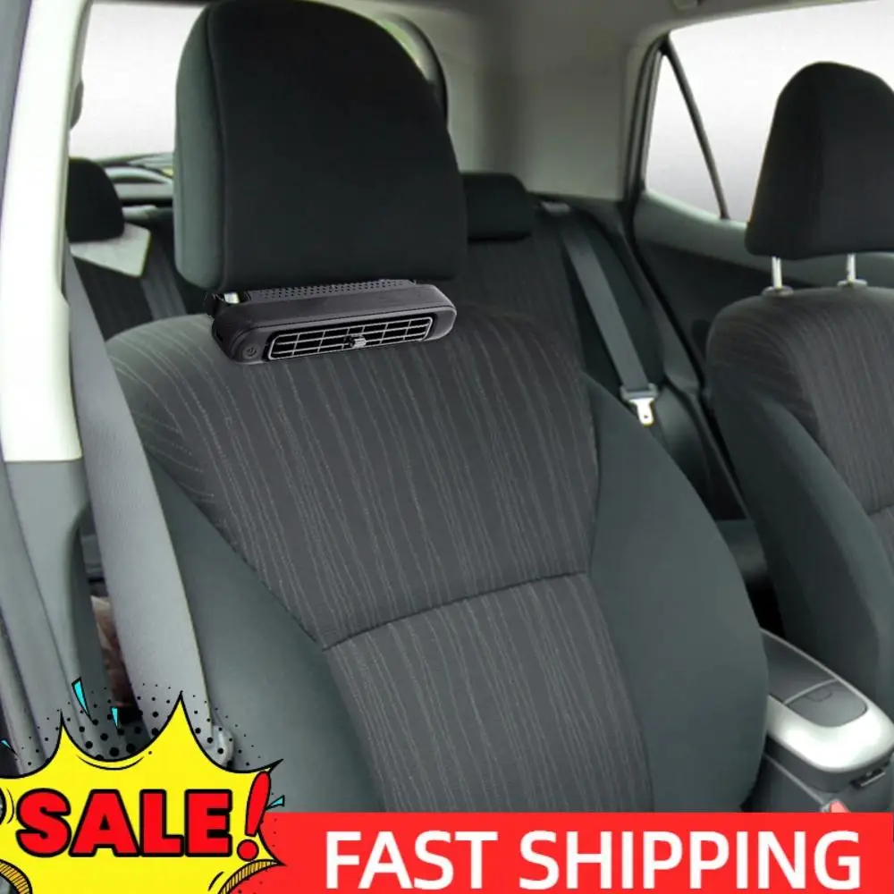 Ventilador de refrigeración de coche USB para asiento trasero 5V/2A ventilador portátil para reposacabezas de asiento de coche ventilador de circulación de aire para Mini coches RVs sedanes
