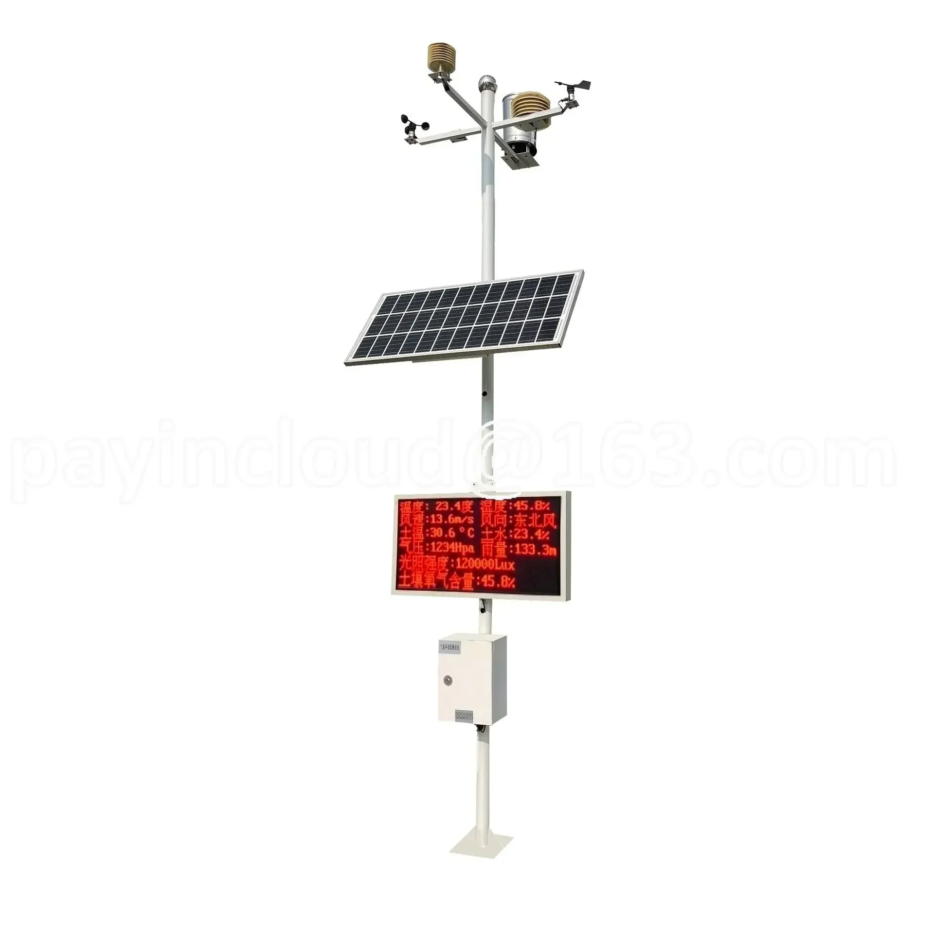 Small Farmland Meteorological Monitoring Station Agricultural Climate Agricultural  Moisture Detection Meteorological Station