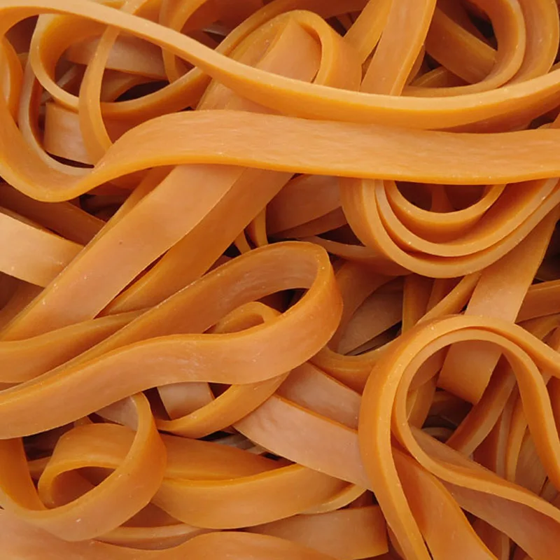 1Pcs Dia95mm-190mm Yellow High Elastic Rubber Bands Supplies Durable Stretchable Latex Rings Width6mm-30mm Thickness 3mm