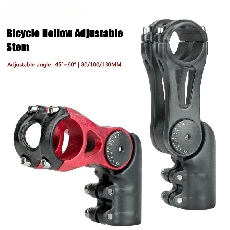 SK02 Bicycle Handlebar Stem MTB Power Stem Road Mountain Bike Adjustable 31.8mm Cycling Bridge Rod 80/100/130mm