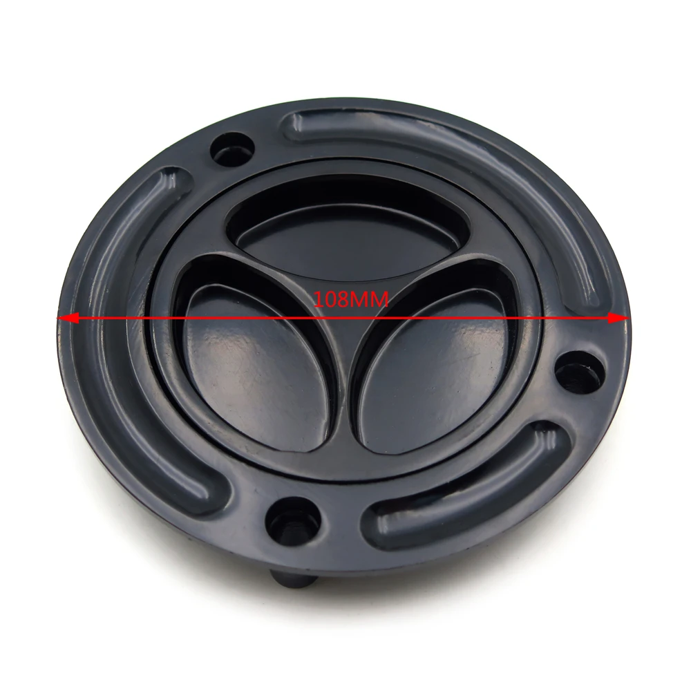 Aftermarket Motor Fuel Caps for Motorcycle Suzuki GSX-R 600/750 1000 GSX Hayabusa 1300R SV 650S BLACK