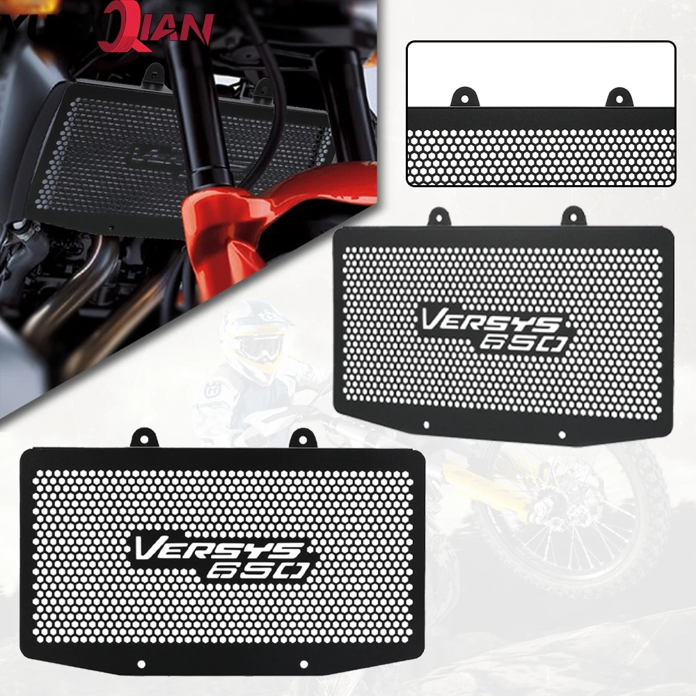 

Мотоцикл 650 VERSYS/ABS, решетка радиатора, защитная крышка, детали для KAWASAKI Versys 650 KLE 650/ABS KLE 2006 2007-2009 2008