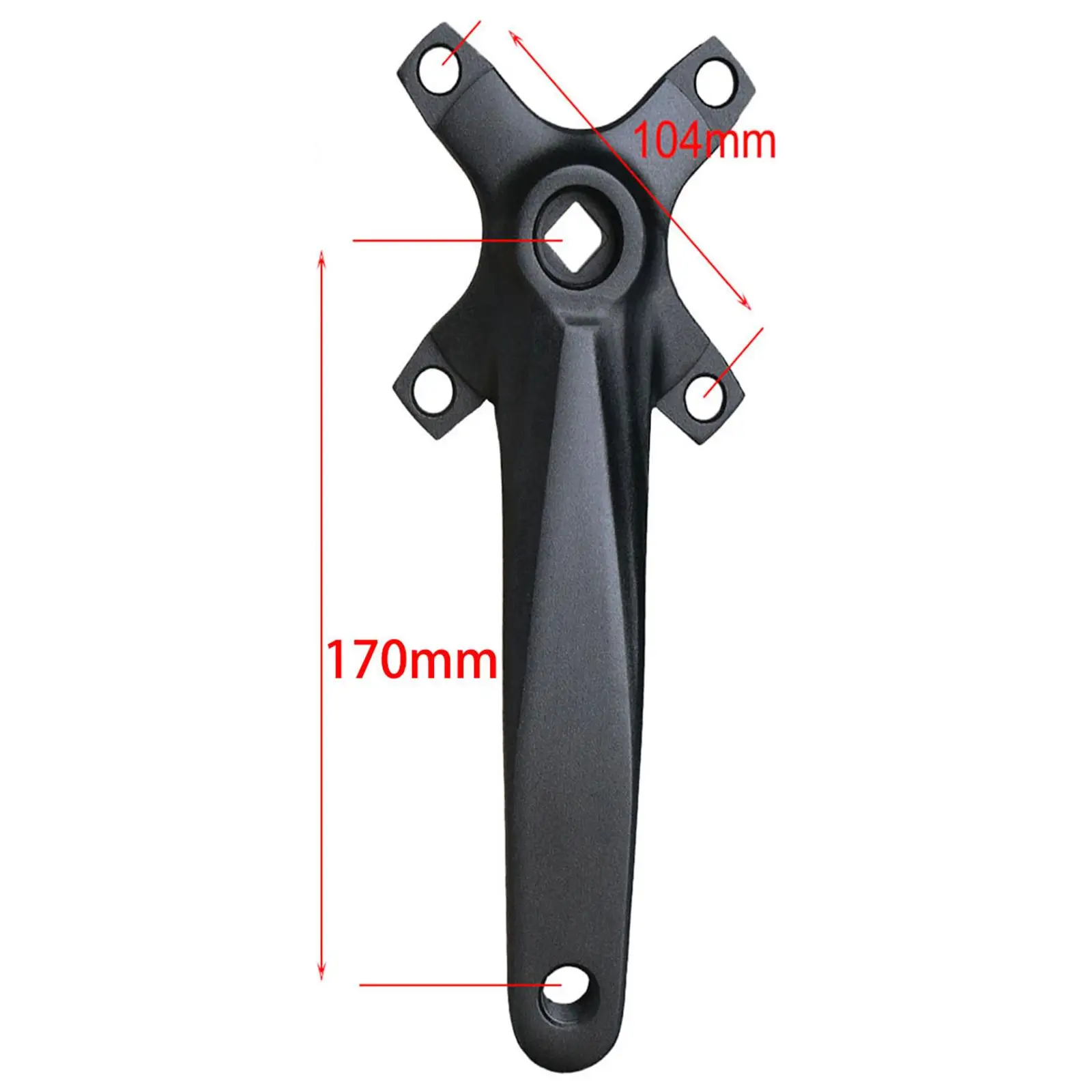 Bike Crankset, Bike Crank Arm Set, Aluminium Alloy Left Right Crank Arm Repair