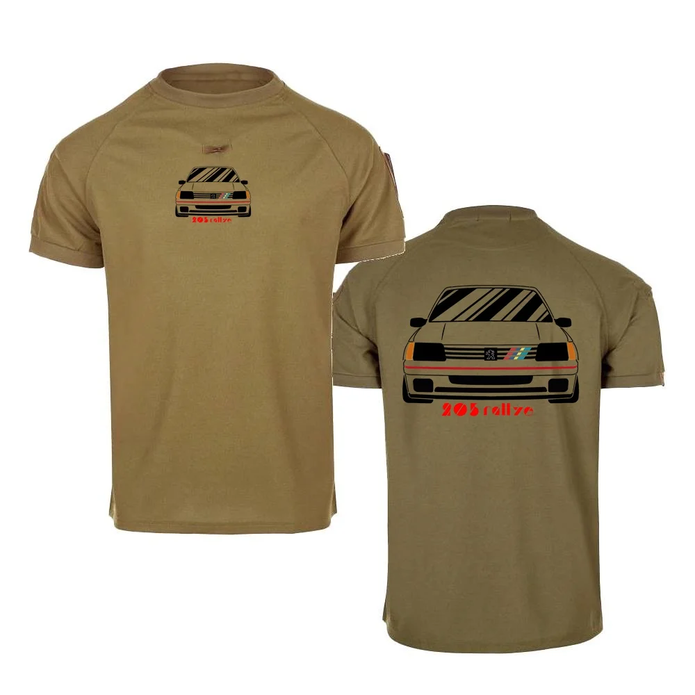 Молодежная мужская футболка в стиле ретро Wrc 205 Gti CAR Rallye Racing, повседневная футболка с короткими рукавами и круглым вырезом, мужская футболка, спортивная одежда Молодежная мужская футболка в стиле ретро Wrc 205 Gti CAR Rallye Racing, повседневная футболка с короткими рукавами и круглым вырезом, мужская футболка, спортивная одежда