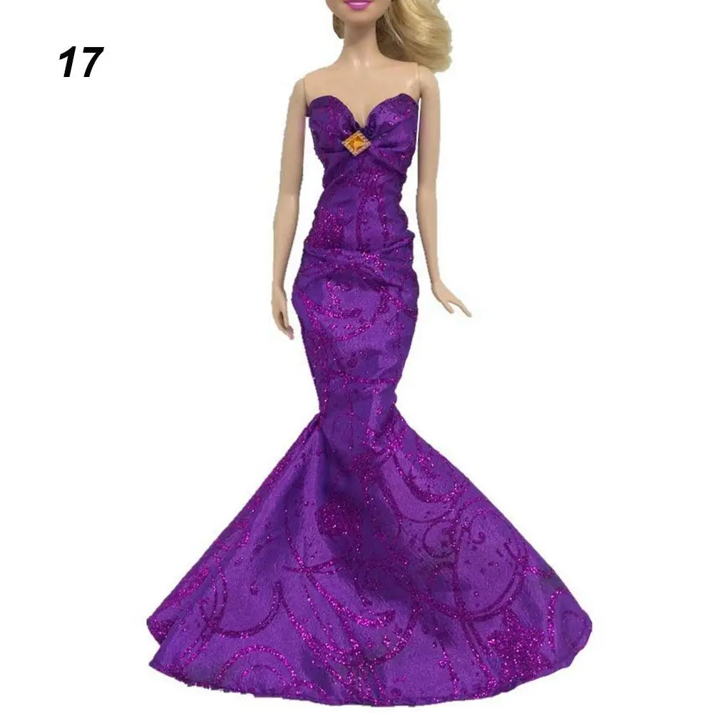 

Newest DIY 2021 Casual Wear Doll Accessories Girl Floral Clothes Dolls Dress