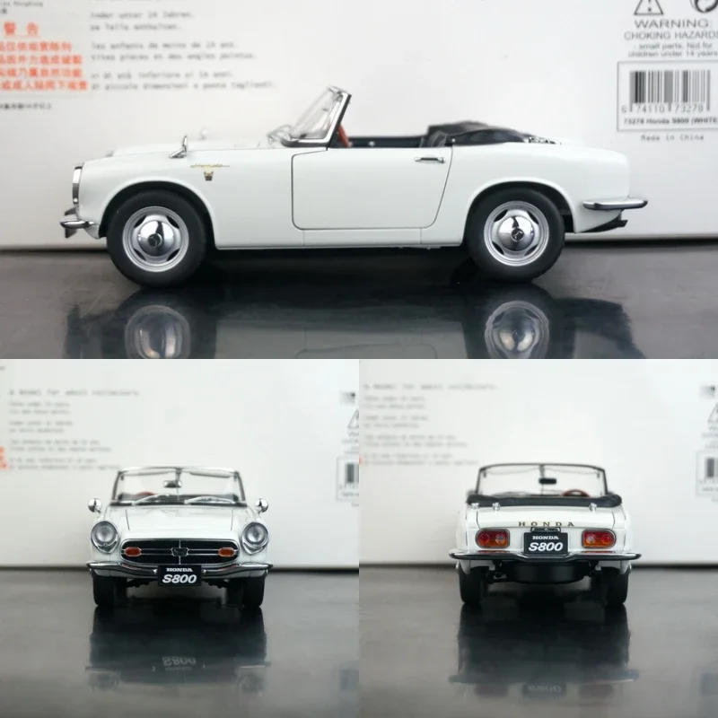 

Модель автомобиля Autoart 1:18 S800 White JDM, лимитированная серия, полностью открывающаяся, из металлического сплава, статическая, игрушка-подарок