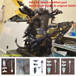 CG model DE Shield modified part with tail for 1/100 MG RX-0 Unicorn Banshee FA Plan B  DC017