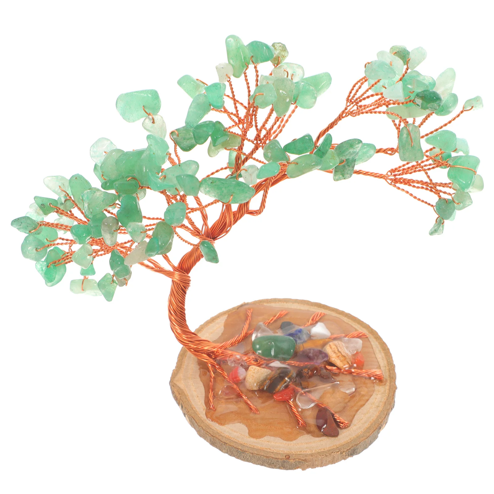 

Crystal Ornaments Money Tree Mini Trees Feng Shui Fruit Decoration Lime Fake Fruits Natural