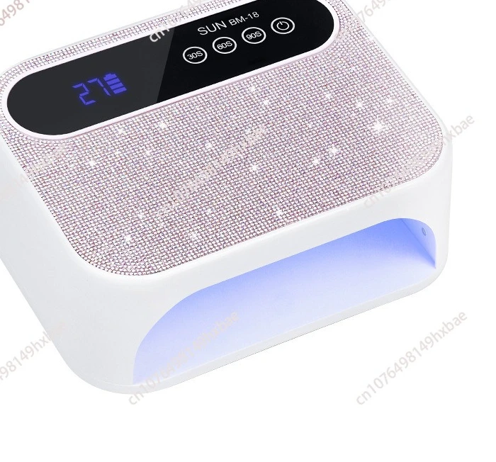 Power storage wireless nail art light nail baking light quick-drying UV curing light charging model