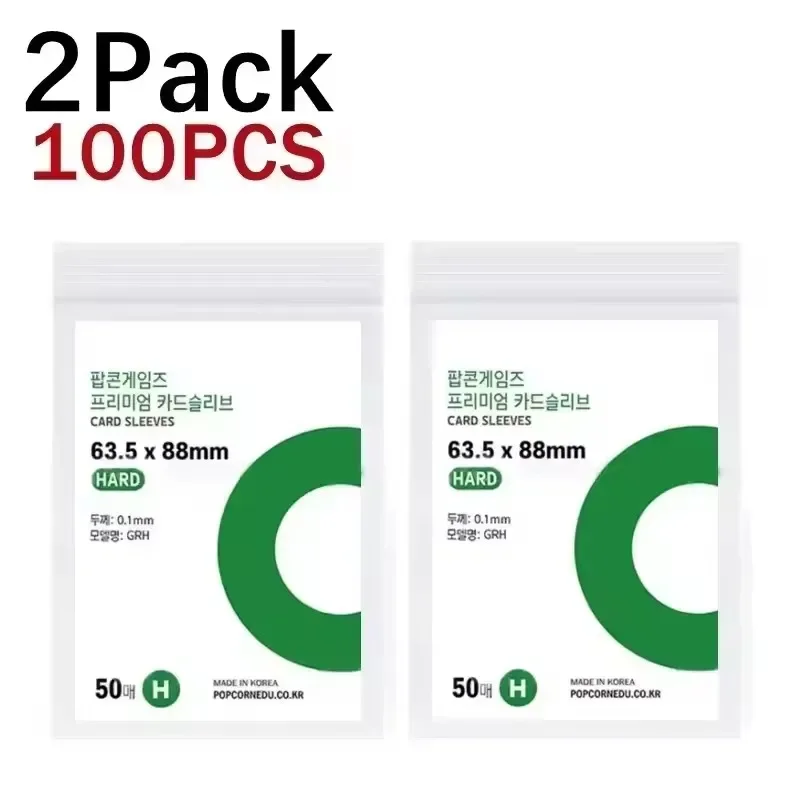 Korea Clear Kpop Fotokaart Mouw Anti-kras Transparante Protector Tas Voor Popcorn Diy Game Voetbal Koreaanse idool Kaarthouder