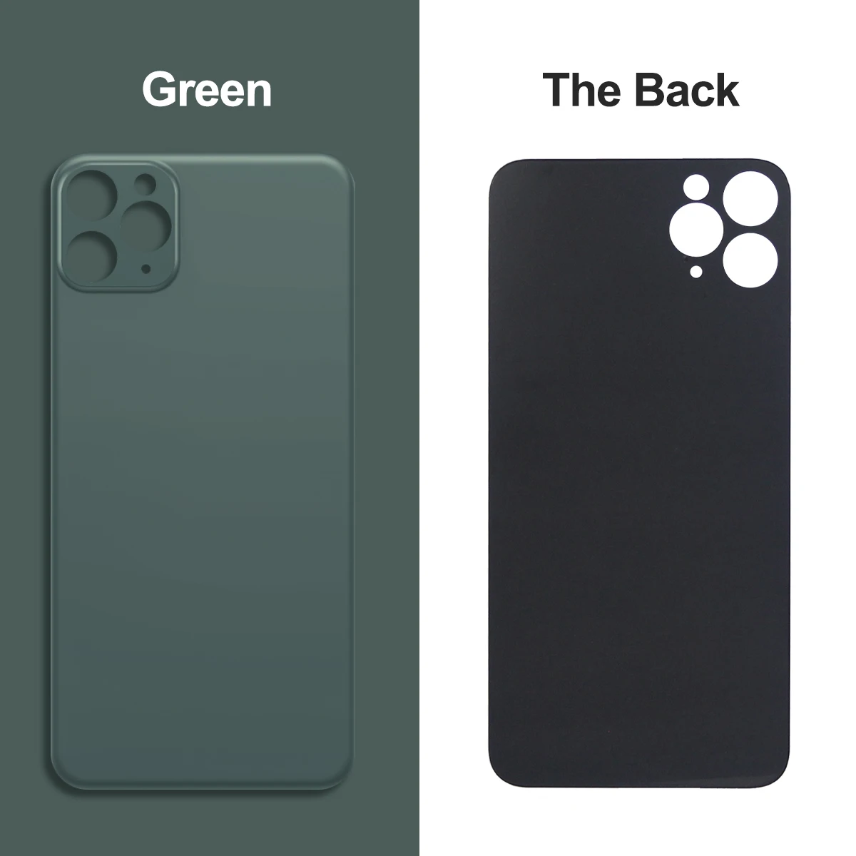 For iPhone 11 Pro Max Back Glass Panel Battery Cover Replacement Rear Housing Compatible with For iPhone 11 Pro image 6