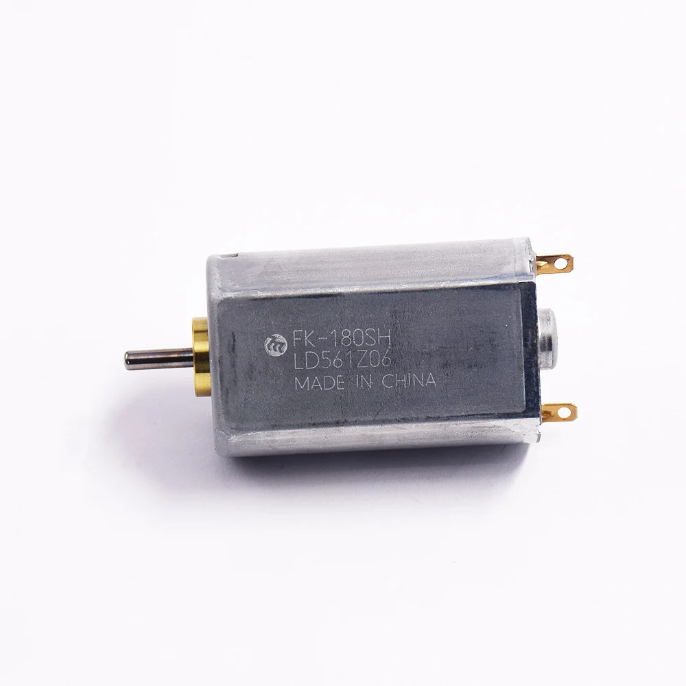 

MABUCHI FK-180SH-09450 Motor DC 12V 4400RPM Micro Mini 180 Carbon Brush 12 volts Electric Motor DIY Toy Home Office Appliance