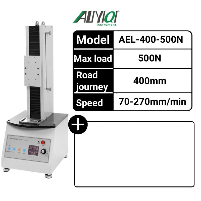 Electric Single Column Test Stand(AEL-500-400mm) Without Force Gauge