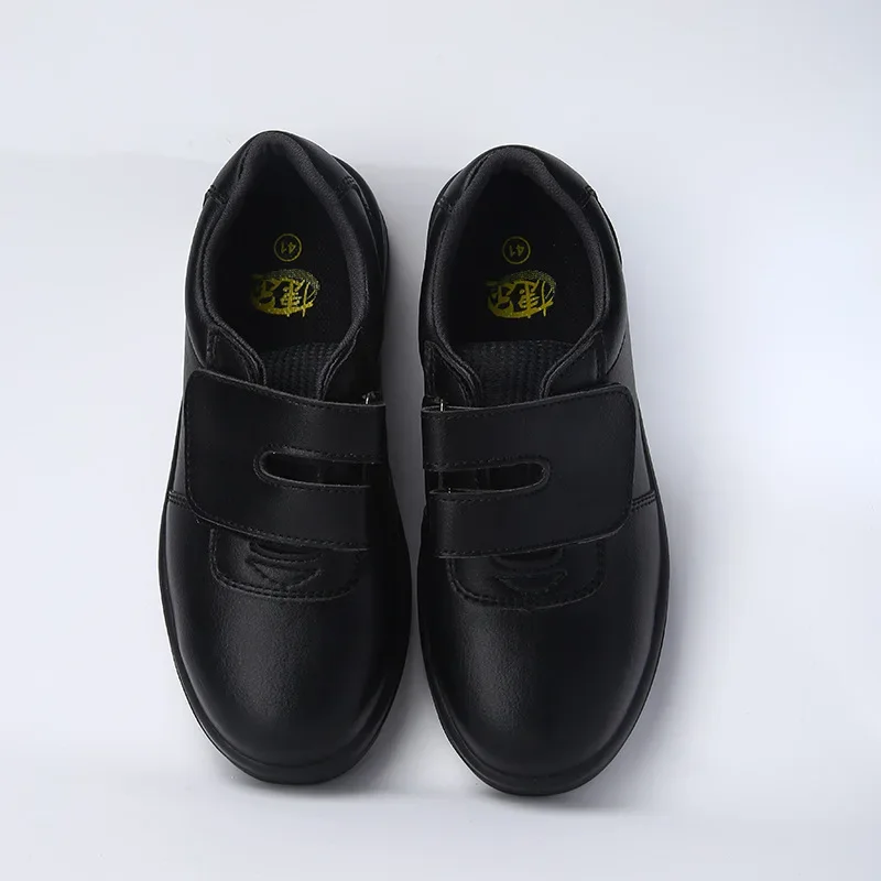 DurableLightweight And Breathable Protective Labor Shoes, Black Microfiber Anti Smashing, Anti-static, And Puncture Safety Shoes